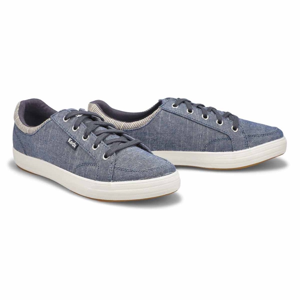 SOLD -Keds - Center II Chambray - Navy Women's Sneakers (Size 8)